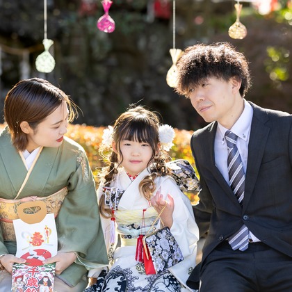 出張撮影くろさわが出張撮影した「七五三」の家族写真