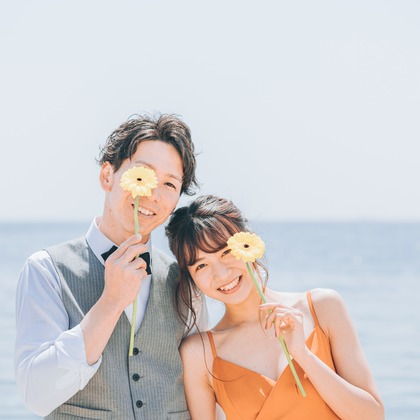 金親　直樹が撮影した「須磨海岸　ウエディング」の写真