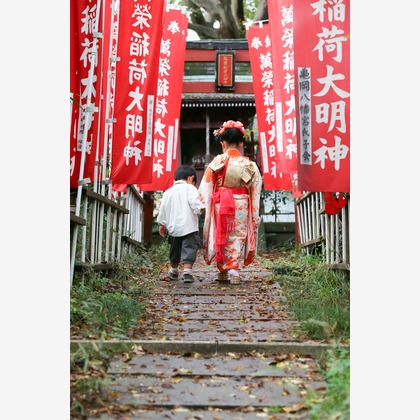 眞田 厚司が出張撮影した誕生, おなか, 肌が写った七五三フォトの写真