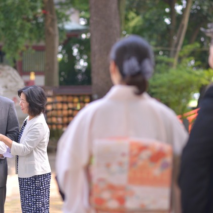 OUTDOOR STUDIOが出張撮影した「神社」の家族写真