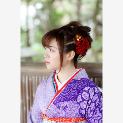 なかがわさとみが出張撮影した「成人後撮り＠千葉市美浜区美浜園」の家族写真