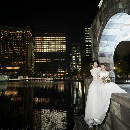 スタジオ　まるが撮影した前撮り/後撮り出張撮影の写真