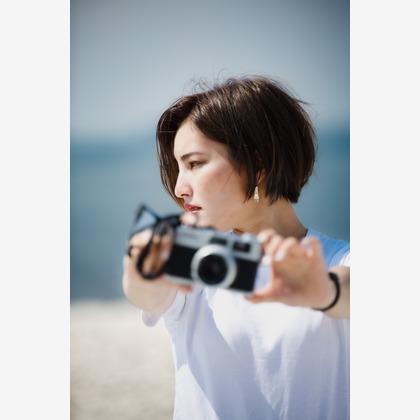 古川拓人が出張撮影したタータン, ショルダー, 腕などが写った「ポートレート」の家族写真