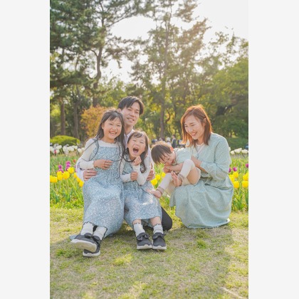 井崎　敬太が撮影した家族写真の出張撮影の写真