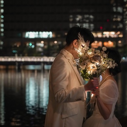 スタジオ　まるが撮影した前撮り/後撮り出張撮影の写真