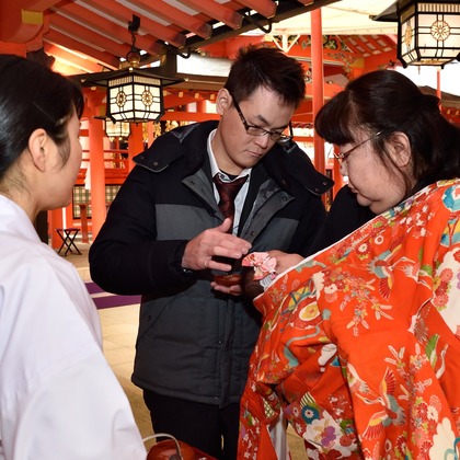 梶田　誠が撮影したお宮参りの写真