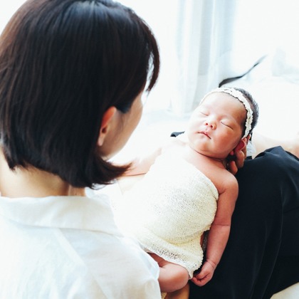 出張撮影HUG TIMEが撮影したスタジオ撮影の写真