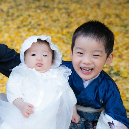 出張専門フォトグラファー ひびきが撮影したお宮参りの写真