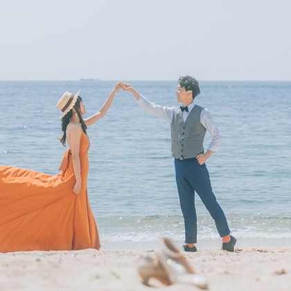 金親　直樹が撮影した「須磨海岸　ウエディング」の写真