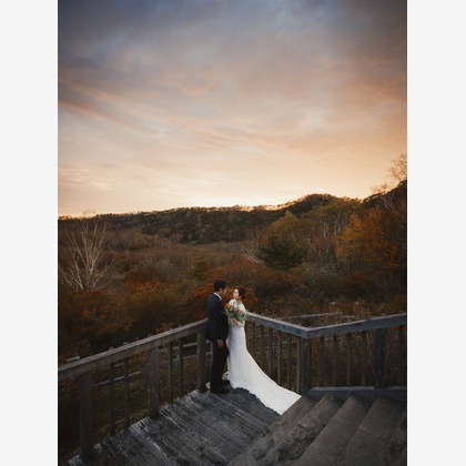 ワイヤリングが撮影したエンゲージメントフォト/前撮り/後撮り出張撮影/スタジオ撮影/ハネムーンフォトの写真