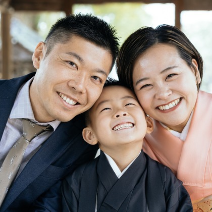 Aurora Photographyが出張撮影した「七五三、日常撮影」の家族写真