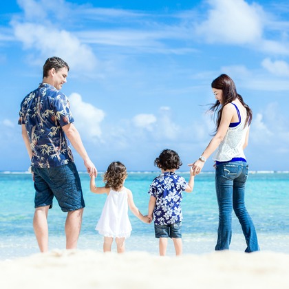 L Photography Guamが撮影した家族写真の出張撮影の写真