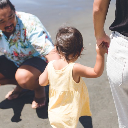 yukino photographyが出張撮影したトランク, ジョイント, おなかが写った家族写真の出張撮影の写真