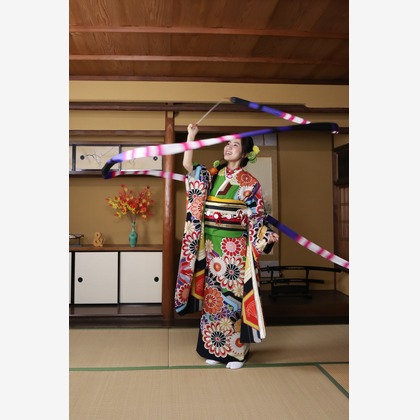 スマイルハンターが出張撮影した家族写真(キッズ,ベビーフォト)などが写った「成人式フォト」の家族写真