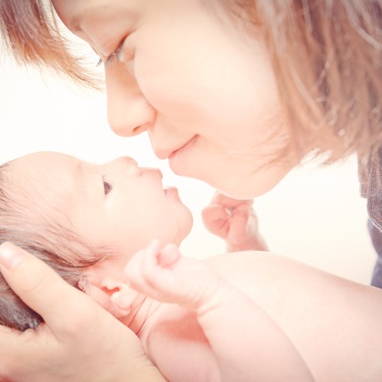 ライトハウスフォトが出張撮影した5歳, 家族写真, 七五三衣装が写ったスタジオ撮影の写真