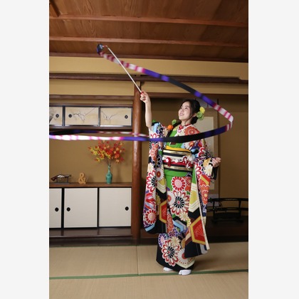 スマイルハンターが出張撮影した家族写真(キッズ,ベビーフォト)などが写った「成人式フォト」の家族写真