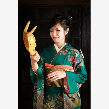 スマイルハンターが出張撮影した家族写真(キッズ,ベビーフォト)などが写った「成人式フォト」の家族写真