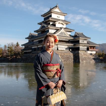 ストーンキーが撮影した「松本城での成人式」の写真
