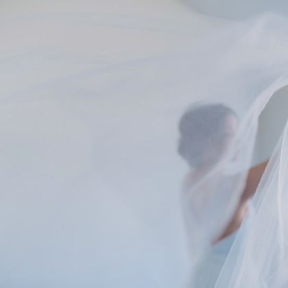 Photo of pre-wedding dress taken by sail