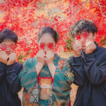 株式会社Neo-Smile 「locationbreeze」高橋 徹が出張撮影した臨江裁判所, Tooruokisan Zuigan Temple, フィクスチャなどが写った「記念写真」の家族写真