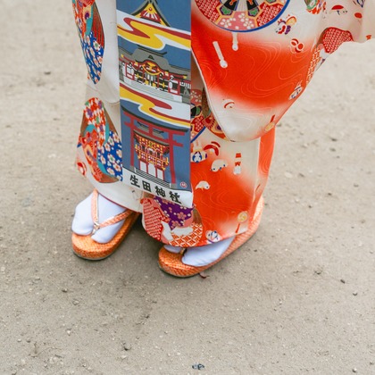 Tatsuyaが出張撮影した家族写真(キッズ,ベビーフォト)などが写った「七五三撮影（神戸 生田神社）」の家族写真