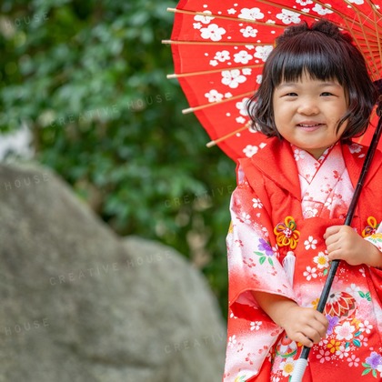 CREATIVE HOUSEが出張撮影した「七五三」の家族写真