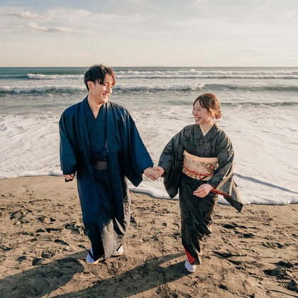 MIELQAが撮影したエンゲージメントフォト/前撮り/後撮り出張撮影/結婚式撮影/ハネムーンフォト/和装フォトの写真