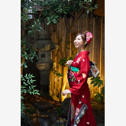 スマイルハンターが出張撮影した家族写真(キッズ,ベビーフォト)などが写った「成人式フォト」の家族写真