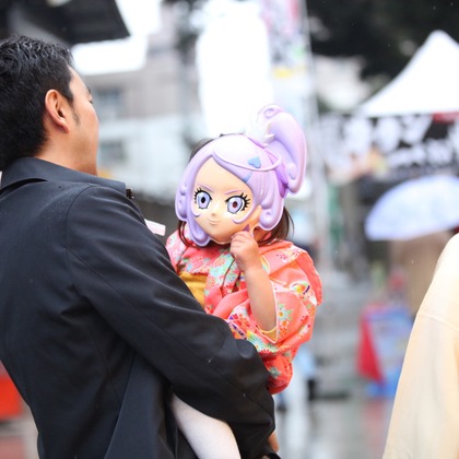 Kan Suzuki  photographyが出張撮影した家族写真, 植物, 七五三が写ったエンゲージメントフォトの写真