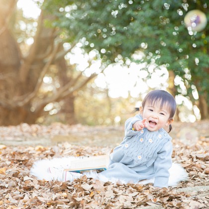 今泉秀樹が出張撮影した「昭和記念公園」の家族写真