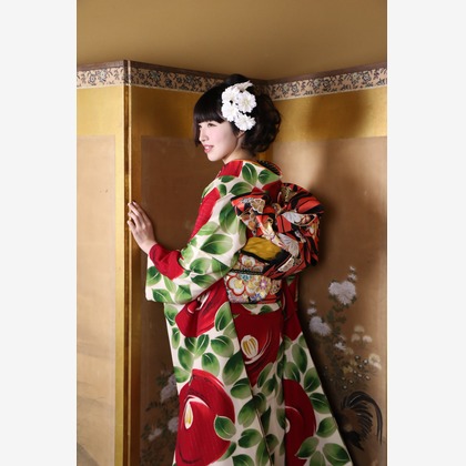 スマイルハンターが出張撮影した家族写真(キッズ,ベビーフォト)などが写った「成人式フォト」の家族写真