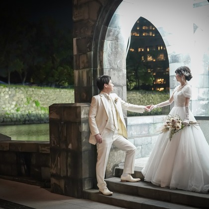 スタジオ　まるが撮影した前撮り/後撮り出張撮影の写真