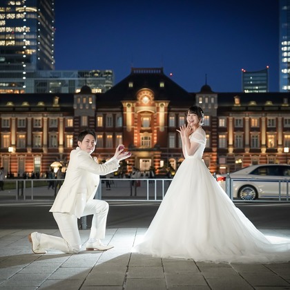 スタジオ　まるが撮影した前撮り/後撮り出張撮影の写真