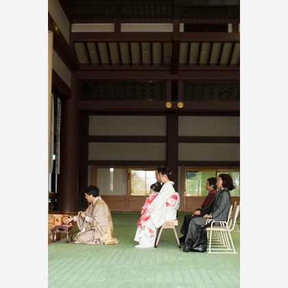 Happy Life Photo works (羽根田写真事務所)が出張撮影した七五三が写ったエンゲージメントフォトの写真