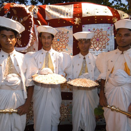 梶田　誠が撮影した「スリランカ　ペラヘラ祭り」の写真