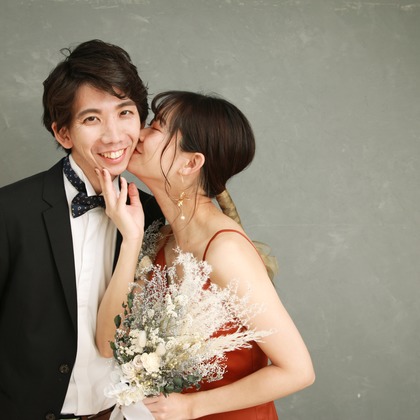Photo of Pre-wedding shooting @ Tokyo studio taken by Mariko Hamano