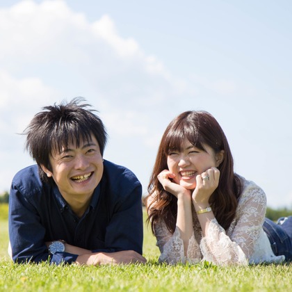 Happy with Photosが出張撮影した「アニバーサリーフォト(結婚記念日)＠札幌市・モエレ沼公園」の家族写真