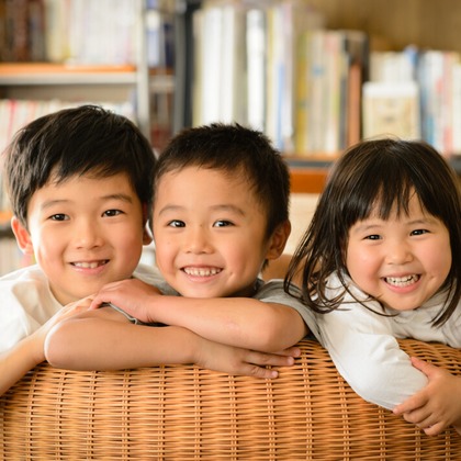 名畑文巨写真事務所が出張撮影したTemma Tenjin Hanjo Tei, 虹彩, 祖父母が写った家族写真(キッズ,ベビーフォト)の写真