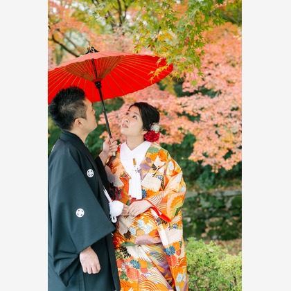 LARA LILYが撮影した「結婚式前撮り(福岡県・秋月城)」の写真