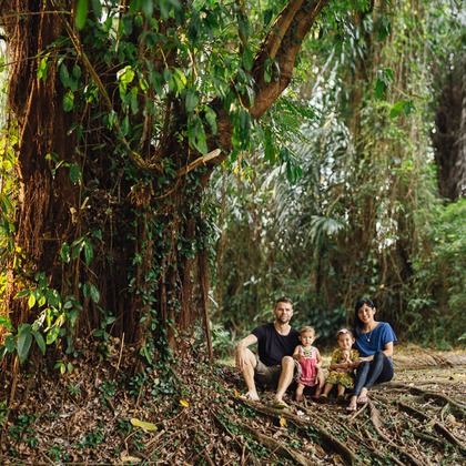 Spicer & Naoiが撮影した家族写真の出張撮影の写真