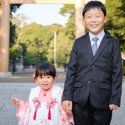 高夏写真店が撮影した七五三フォトの写真