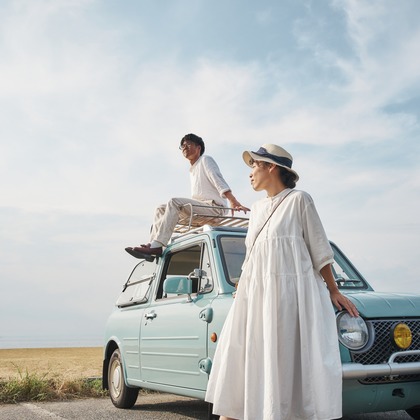 吉本悠哉が撮影した「ウェディング前撮り」の写真