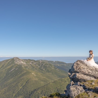 金井　暁が撮影した「ウェディング前撮り」の写真