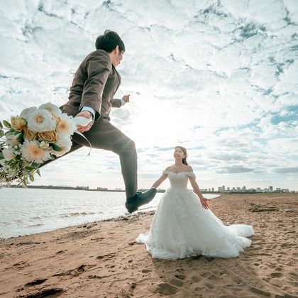 MIELQAが撮影したエンゲージメントフォト/前撮り/後撮り出張撮影/結婚式撮影/ハネムーンフォト/和装フォトの写真