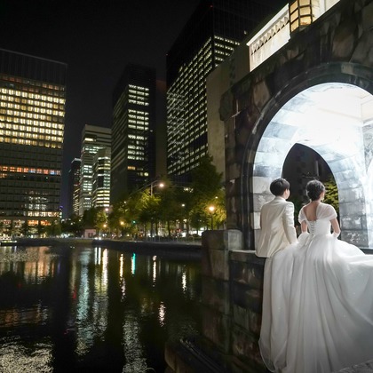 スタジオ　まるが撮影した前撮り/後撮り出張撮影の写真