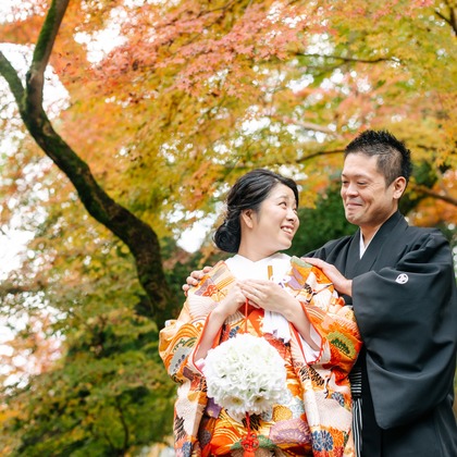 LARA LILYが撮影した「結婚式前撮り(福岡県・秋月城)」の写真