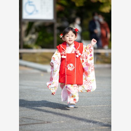 浅野真一が出張撮影した「七五三出張撮影（３歳）」の家族写真