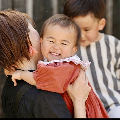 株式会社GSpaceが撮影した家族写真の出張撮影の写真