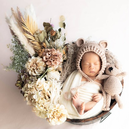 kudophotoが撮影したニューボーンフォト/家族写真の出張撮影の写真