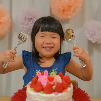 souvenir photoが出張撮影したお誕生日, 女の子, 子供(キッズ)が写った結婚式撮影の写真